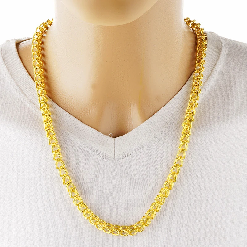 Luxury Men'S Hollow Double Dragon Head 24K Gold Necklace, Powerful Solid Gold Chain, Boyfriend Gift High-End
Luxury Men'S Hollow Double Dragon Head 24K Gold Necklace, Powerful Solid Gold Chain, Boyfriend Gift High-End