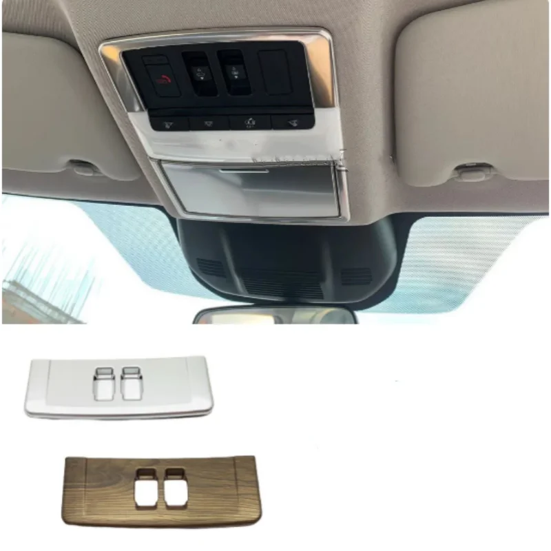 For Nissan X-trail Xtrail T33 Rogue 2021 - 2023 Front Reading Light Frame Decorative Cover Trim ABS/Steel Interior Accessories
For Nissan X-trail Xtrail T33 Rogue 2021 - 2023 Front Reading Light Frame Decorative Cover Trim ABS/Steel Interior Accessories