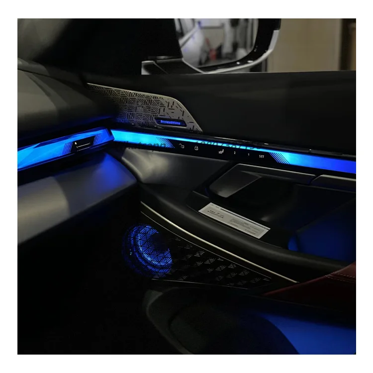 G68 Smart LED Speaker Cover Ambient Light for 5 Series Upgrade Kit with Music Rhythm and 64 Colors
G68 Smart LED Speaker Cover Ambient Light for 5 Series Upgrade Kit with Music Rhythm and 64 Colors