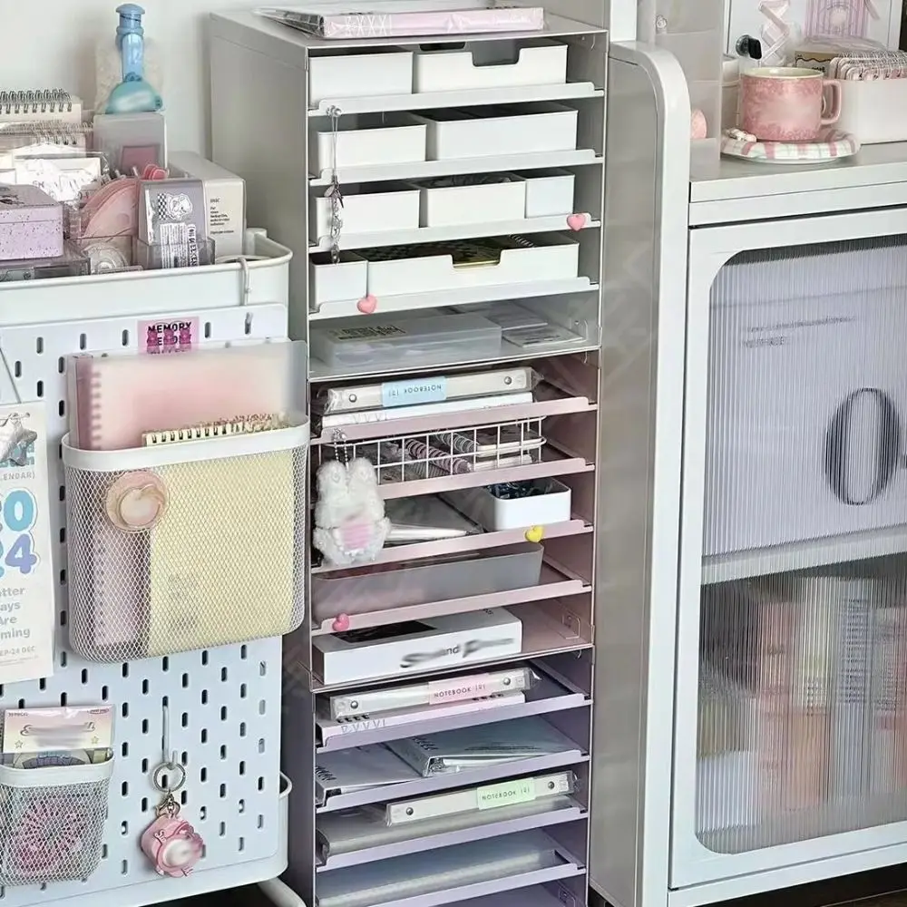 With Drawer Desk Organizer Web Cream Wind Letter Tray Pencil Holder Pull-out Multi-layer Storage Box College Office
With Drawer Desk Organizer Web Cream Wind Letter Tray Pencil Holder Pull-out Multi-layer Storage Box College Office