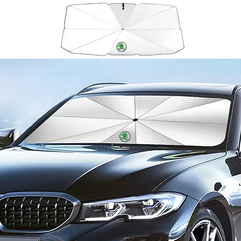 Car Stickers Suitable for Skoda Kamiq Kodiaq Roomster VIRS car front windshield sunshade anti-UV parasol car interior accessorie
Car Stickers Suitable for Skoda Kamiq Kodiaq Roomster VIRS car front windshield sunshade anti-UV parasol car interior accessorie