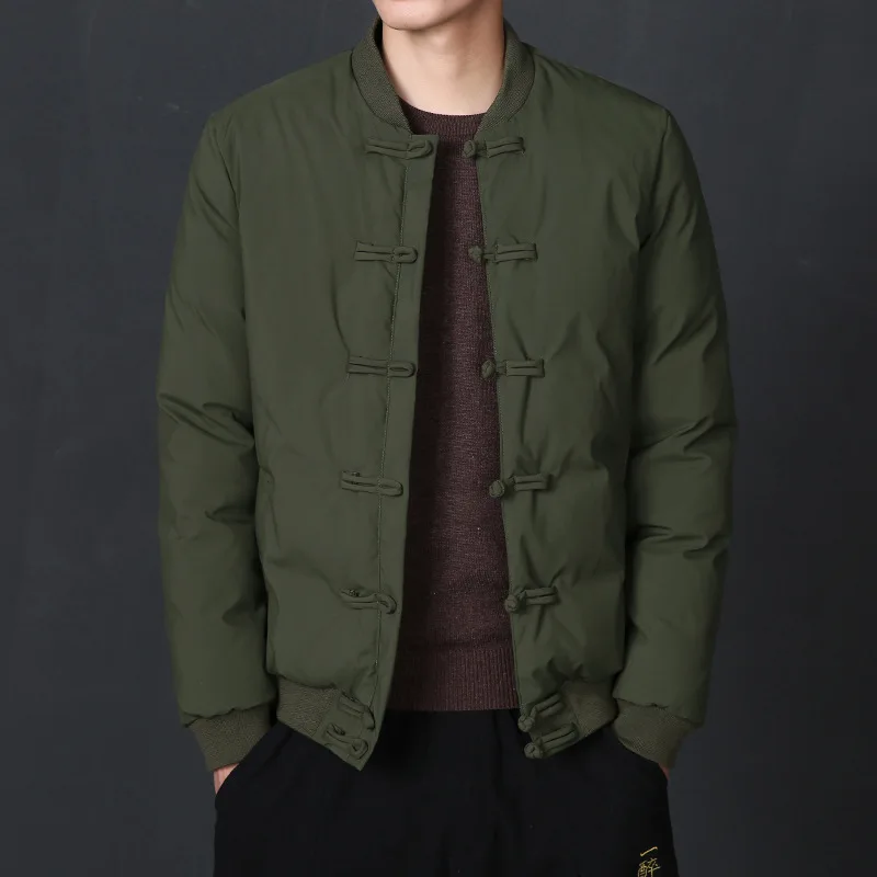 Autumn Winter Men Parka Chinese Style Mens Casual Retro Green Coat with Chinese Knot Buttons Plus Size Vintage Top Male 4xl 5xl
Autumn Winter Men Parka Chinese Style Mens Casual Retro Green Coat with Chinese Knot Buttons Plus Size Vintage Top Male 4xl 5xl