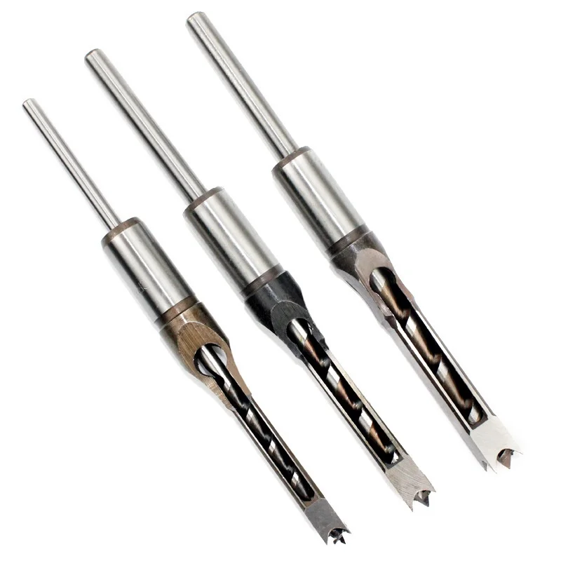 Square Hole Drill Bit Bearing Steel Saw Mortising Chisel Bit Woodworking Hole Opener Tool 3/8in (9.5mm)
Square Hole Drill Bit Bearing Steel Saw Mortising Chisel Bit Woodworking Hole Opener Tool 3/8in (9.5mm)