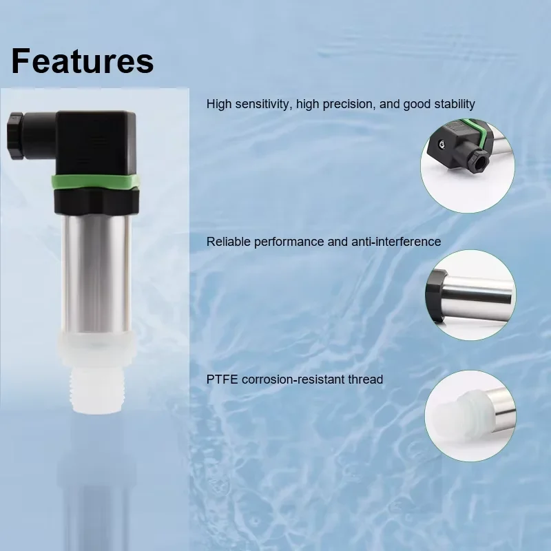 PTFE Anti-Corrosion Pressure Transmitter 0-10MPa RS485 Fuel Oil Pressure Sensor for Chemical Industrial
PTFE Anti-Corrosion Pressure Transmitter 0-10MPa RS485 Fuel Oil Pressure Sensor for Chemical Industrial