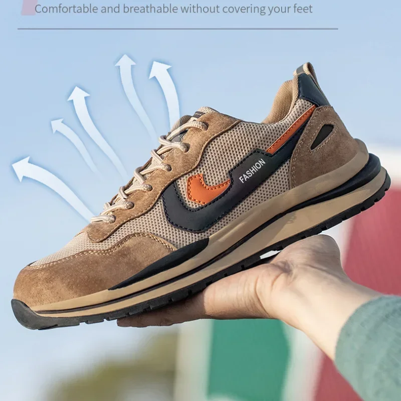 Sneakers Male Puncture Proof Industry Safety Shoes Zapatos Indestructible Safety Shoes Men Anti-smashing Steel Toe Work Boots
Sneakers Male Puncture Proof Industry Safety Shoes Zapatos Indestructible Safety Shoes Men Anti-smashing Steel Toe Work Boots