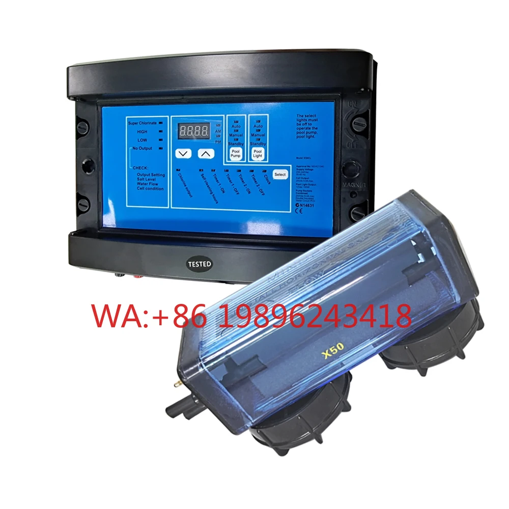 Professional Wholesale New and Popular Swimming Pool Gas Chlorinator Salt Water Hot Tub Spa Saltwater Remote Control System
Professional Wholesale New and Popular Swimming Pool Gas Chlorinator Salt Water Hot Tub Spa Saltwater Remote Control System