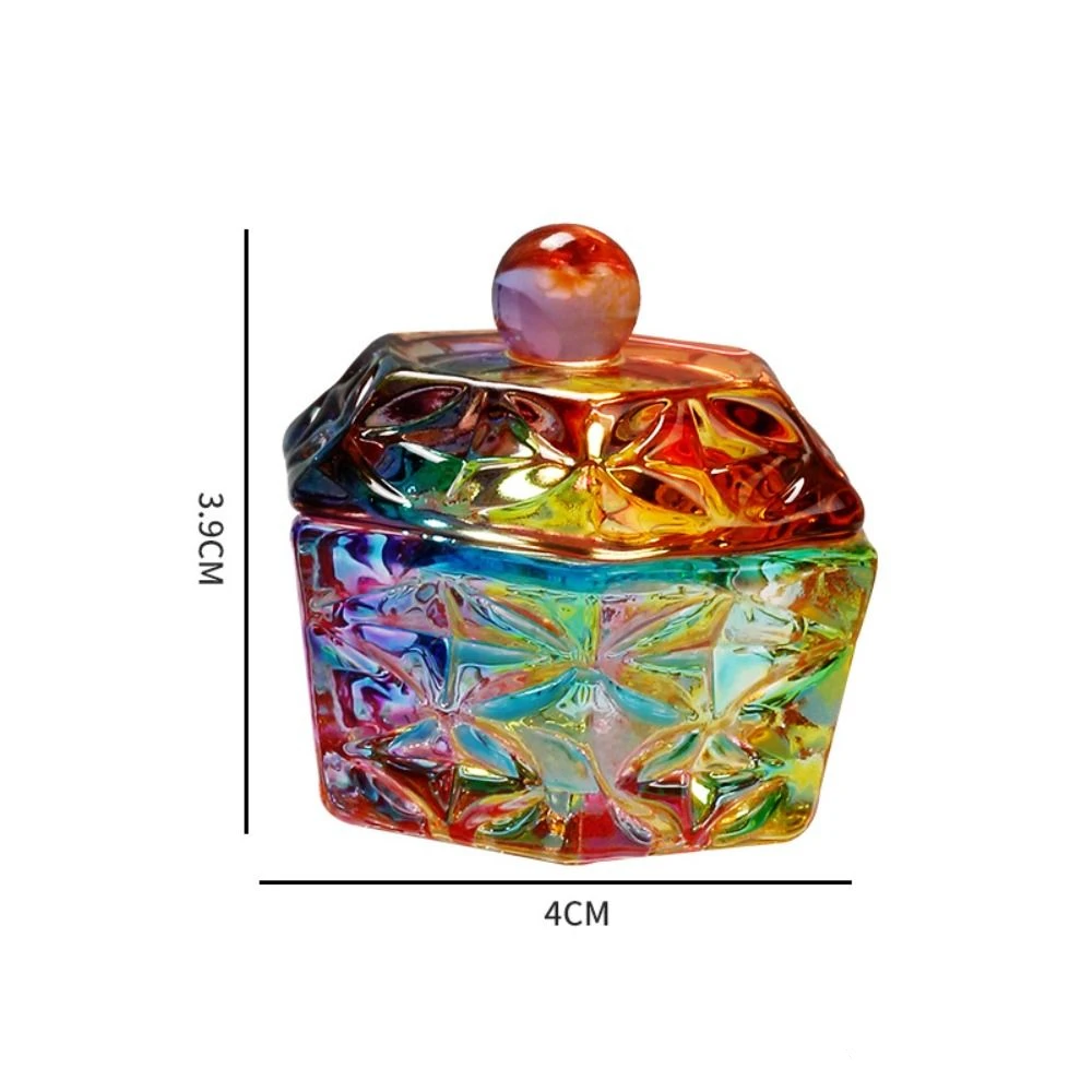 Treasure Small Storage Mini Crystal Glass Cup Gel Liquid Powder Aesthetic Pen Brush Washer Aurora Luxury Makeup Pot Jar Beauty
Treasure Small Storage Mini Crystal Glass Cup Gel Liquid Powder Aesthetic Pen Brush Washer Aurora Luxury Makeup Pot Jar Beauty