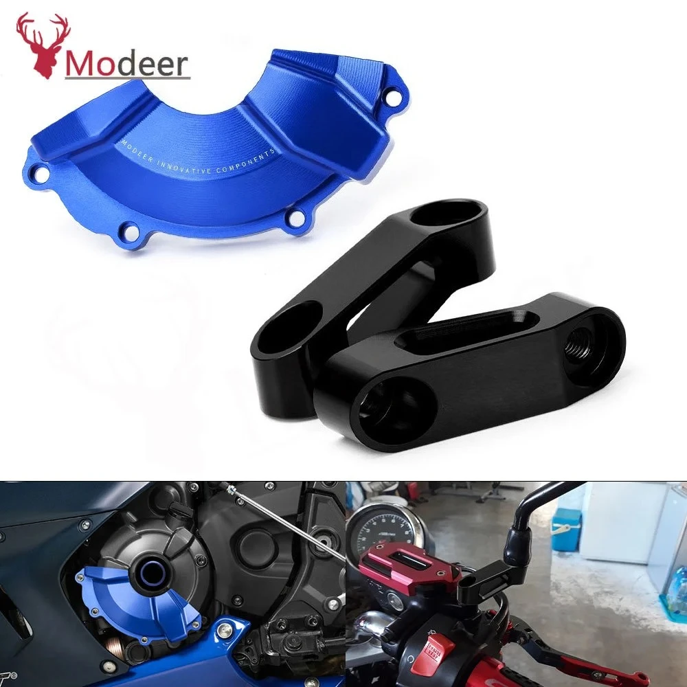 For MT07 MT-07 FZ 07 FZ07 FZ-07 Motorcycle Engine Stator Cover Protection Guard & Rearview Mirror Adapter Extender Riser
For MT07 MT-07 FZ 07 FZ07 FZ-07 Motorcycle Engine Stator Cover Protection Guard & Rearview Mirror Adapter Extender Riser