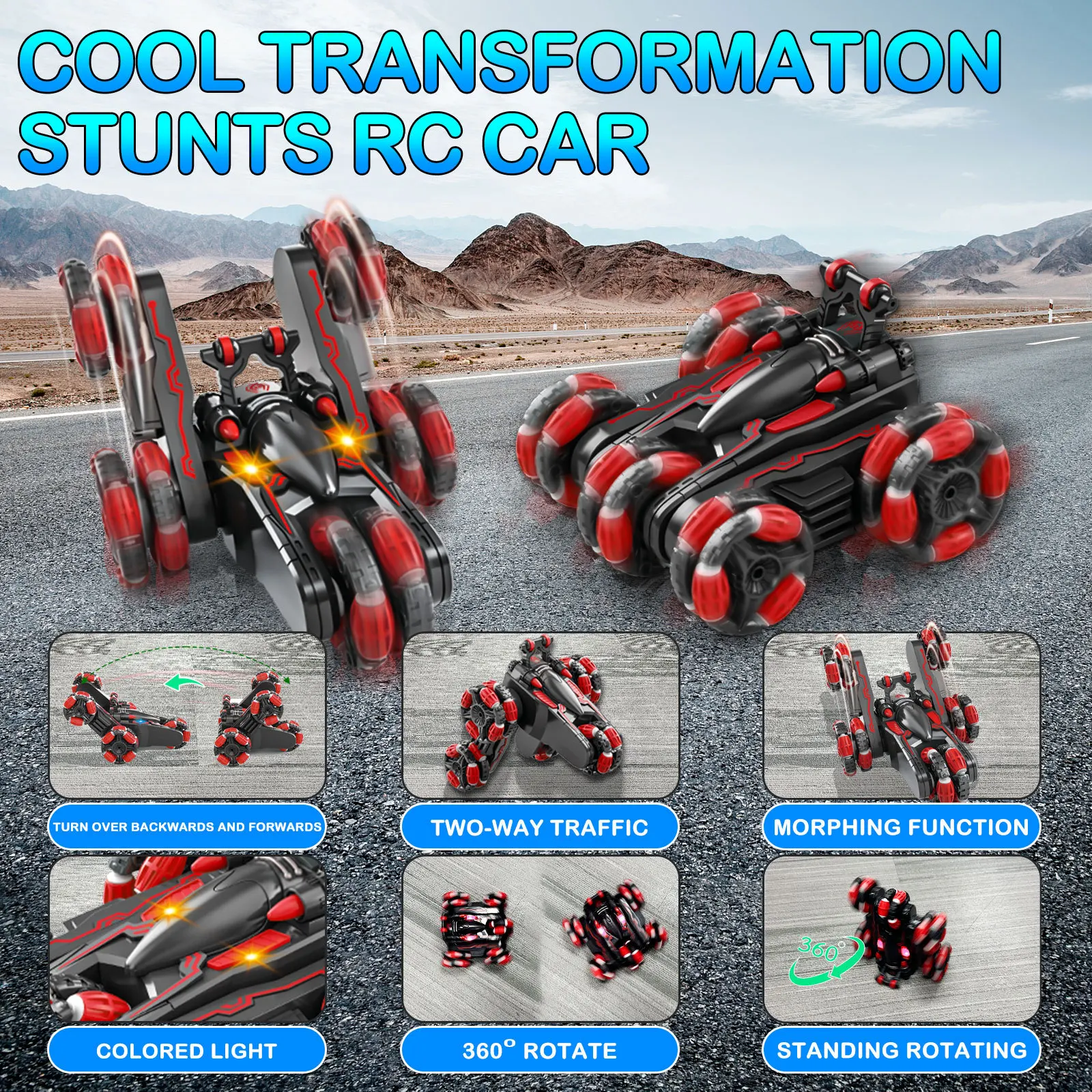 Multi style remote-controlled racing car, remote-controlled stunt car, flashy singing remote-controlled car, boys' toy car, hot
Multi style remote-controlled racing car, remote-controlled stunt car, flashy singing remote-controlled car, boys' toy car, hot