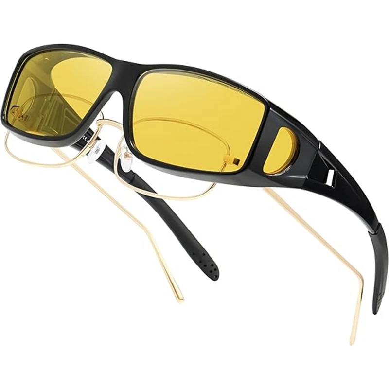 Fit Over Glasses Blue Light Blocking and Night Vision Driving Glasses for Men Women Wrap Around Goggles Eyewear
Fit Over Glasses Blue Light Blocking and Night Vision Driving Glasses for Men Women Wrap Around Goggles Eyewear