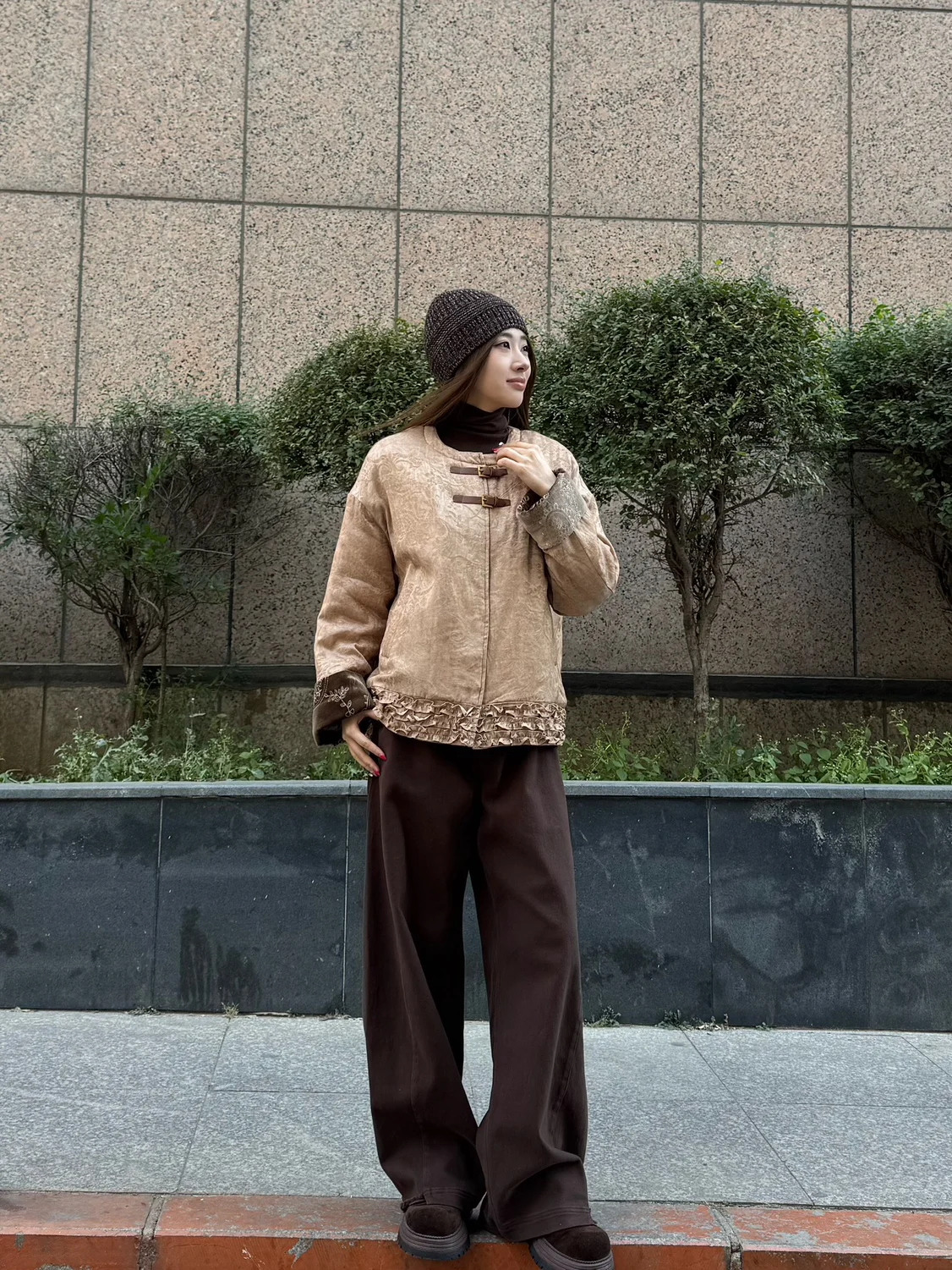 Winter Thiened Casual Loose Pure Color Versatile Outerwear Faionable Design Women's Jaet 2025 New Sle European Goods
Winter Thiened Casual Loose Pure Color Versatile Outerwear Faionable Design Women's Jaet 2025 New Sle European Goods