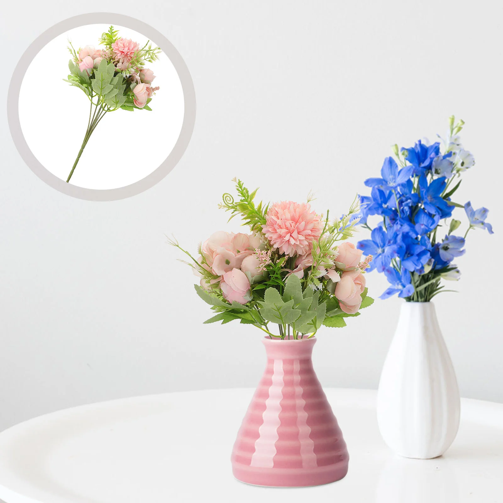Artificial Flower Bouquet Table Centerpieces Plastic Floral Simulation Flowers For Decoration Faux Wedding Garland
Artificial Flower Bouquet Table Centerpieces Plastic Floral Simulation Flowers For Decoration Faux Wedding Garland