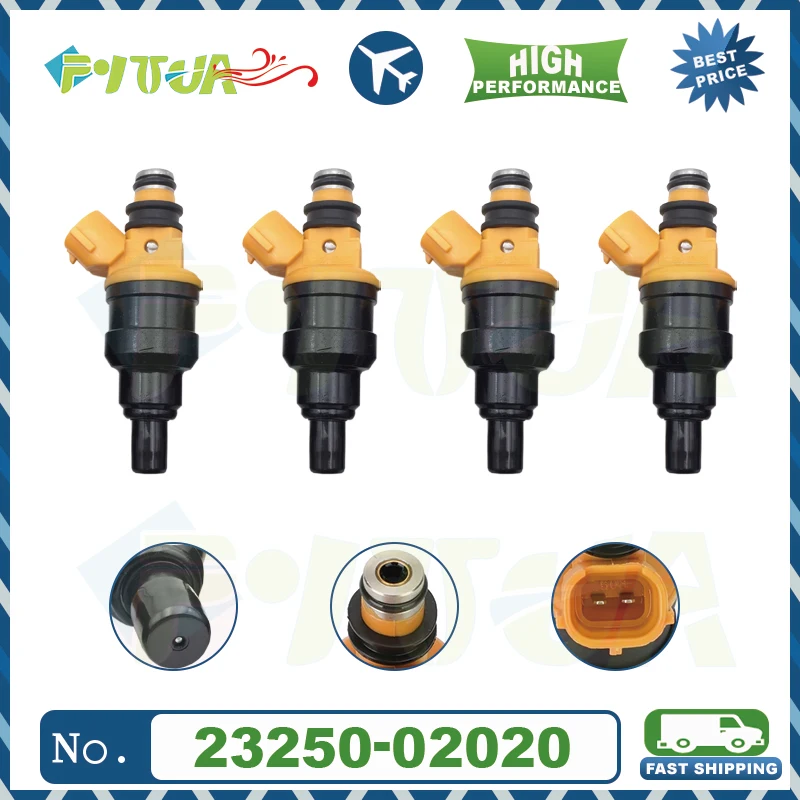 4pcs Fuel injector 23209-02020 2325002020 For T-oyota Carina- AT190 Avensis-AT220 4AFE Nozzle Replacement 23250-02020 0280150438
4pcs Fuel injector 23209-02020 2325002020 For T-oyota Carina- AT190 Avensis-AT220 4AFE Nozzle Replacement 23250-02020 0280150438