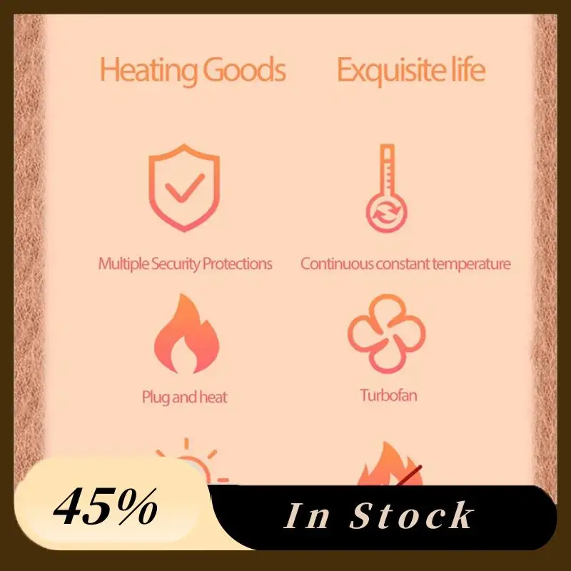 Mini Portable Hand Warmer Fan Heater Desk Style Warm Quiet For Home Office Indoor Plug In Body Warmer,Yellow,EU Plug Easy To Use
Mini Portable Hand Warmer Fan Heater Desk Style Warm Quiet For Home Office Indoor Plug In Body Warmer,Yellow,EU Plug Easy To Use