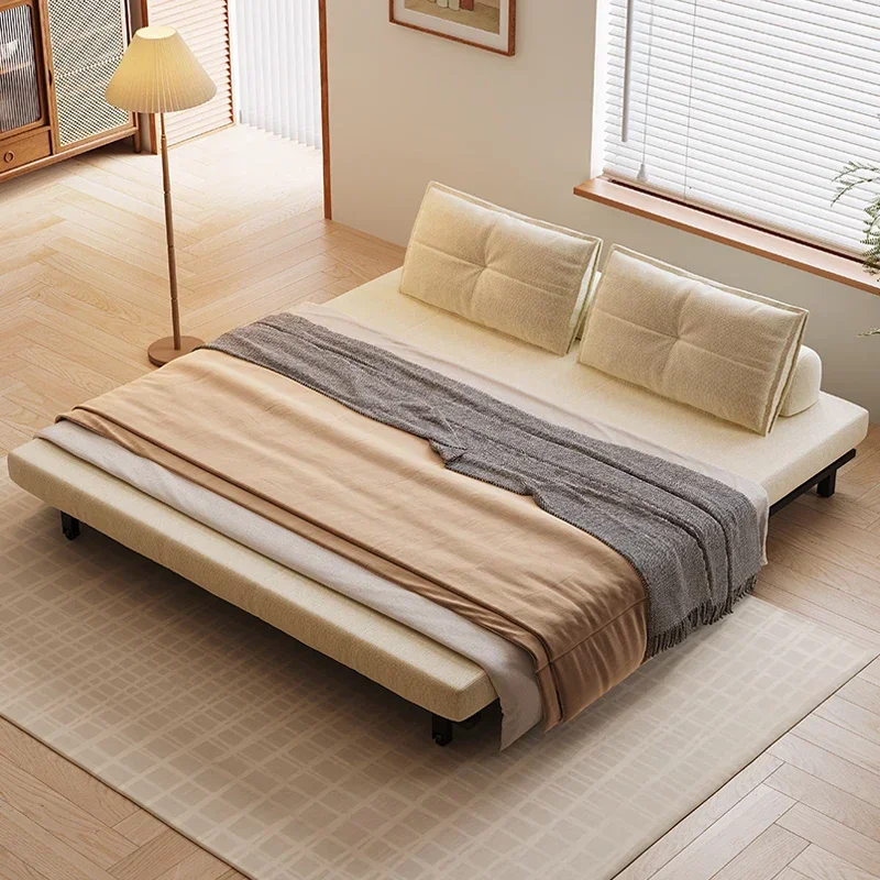 A Cotton and linen tatami sofa bed simple dual-purpose double foldable retractable multi-functional small apartment living room
A Cotton and linen tatami sofa bed simple dual-purpose double foldable retractable multi-functional small apartment living room