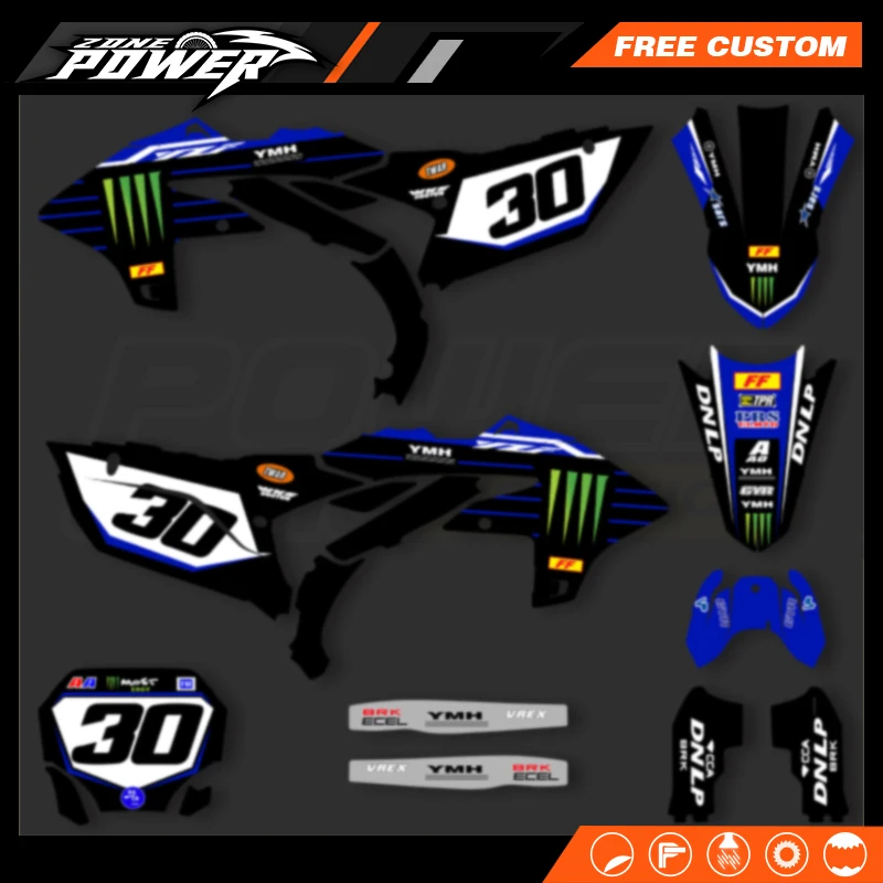 Powerzone Custom Team Motocross Graphics For Yamaha YZF450 2023 2024 2025 YZF250 2024 2025 2026 Full Set Decals Sticker Kits
Powerzone Custom Team Motocross Graphics For Yamaha YZF450 2023 2024 2025 YZF250 2024 2025 2026 Full Set Decals Sticker Kits