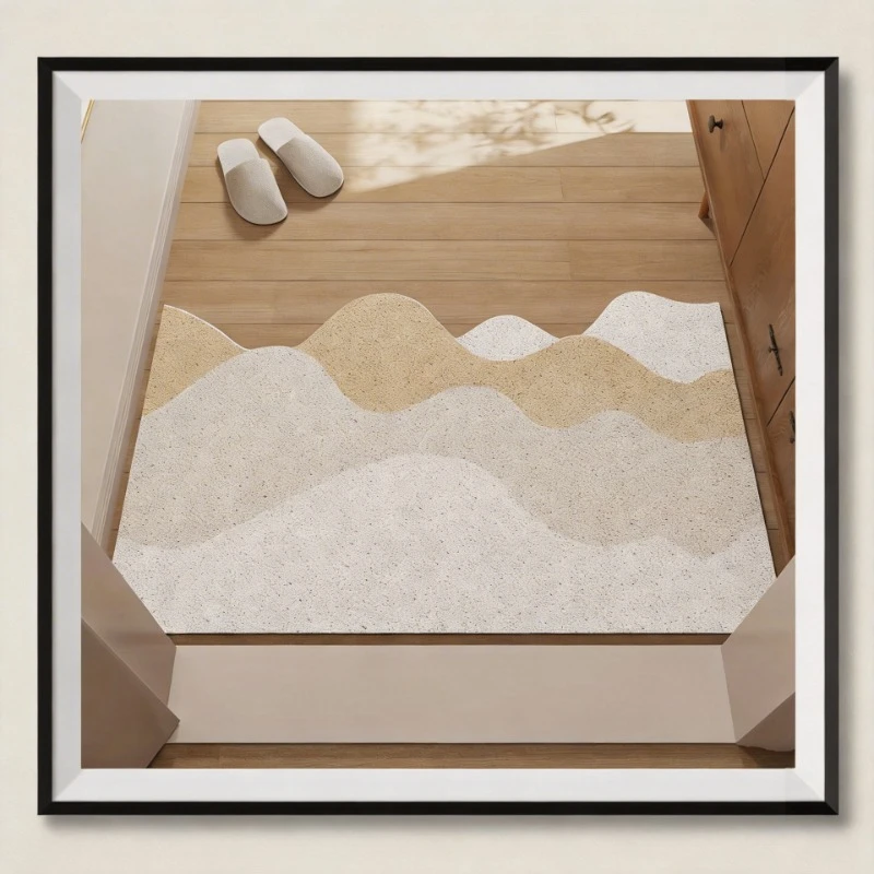 Cream Style Shaped Loop Non-Slip Stain-Resistant Wash-Free Entrance Door Rug for Hallway Silk Loop Doormat
Cream Style Shaped Loop Non-Slip Stain-Resistant Wash-Free Entrance Door Rug for Hallway Silk Loop Doormat