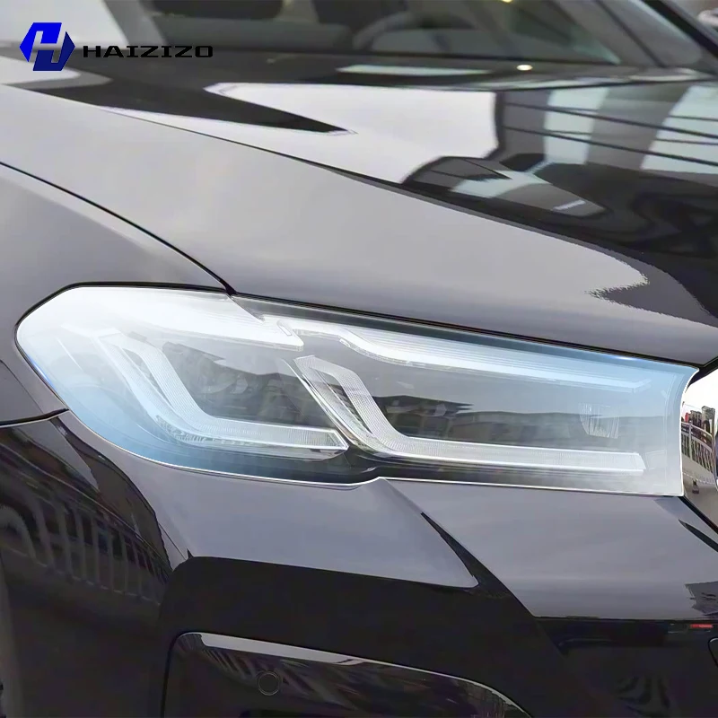 Для BMW 5 серии G30 G31 2018-2022: Защитная пленка из ТПУ для фар, дымчато-черная, устойчивая к царапинам и УФ-излучению, легко устанавливаемая виниловая пленка
Для BMW 5 серии G30 G31 2018-2022: Защитная пленка из ТПУ для фар, дымчато-черная, устойчивая к царапинам и УФ-излучению, легко устанавливаемая виниловая пленка