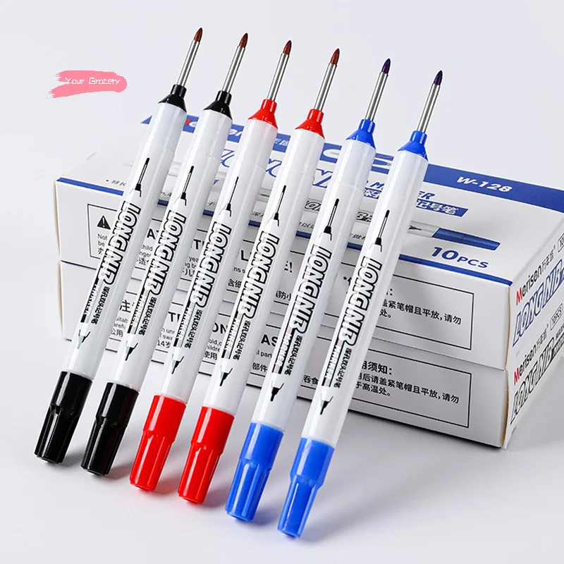 Y-1Pcs 20mm Deep Hole Long Nib Head Marker For Metal Perforating Pen Waterproof Bathroom Woodworking Decor Multi-Purpose Tool
Y-1Pcs 20mm Deep Hole Long Nib Head Marker For Metal Perforating Pen Waterproof Bathroom Woodworking Decor Multi-Purpose Tool