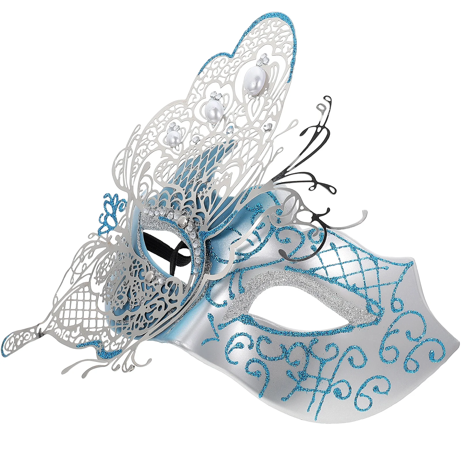Butterfly Mask Masquerade Half Face Metal Plastic Adjustable Strap Halloween Party Women Cosplay Decorative Costumes
Butterfly Mask Masquerade Half Face Metal Plastic Adjustable Strap Halloween Party Women Cosplay Decorative Costumes