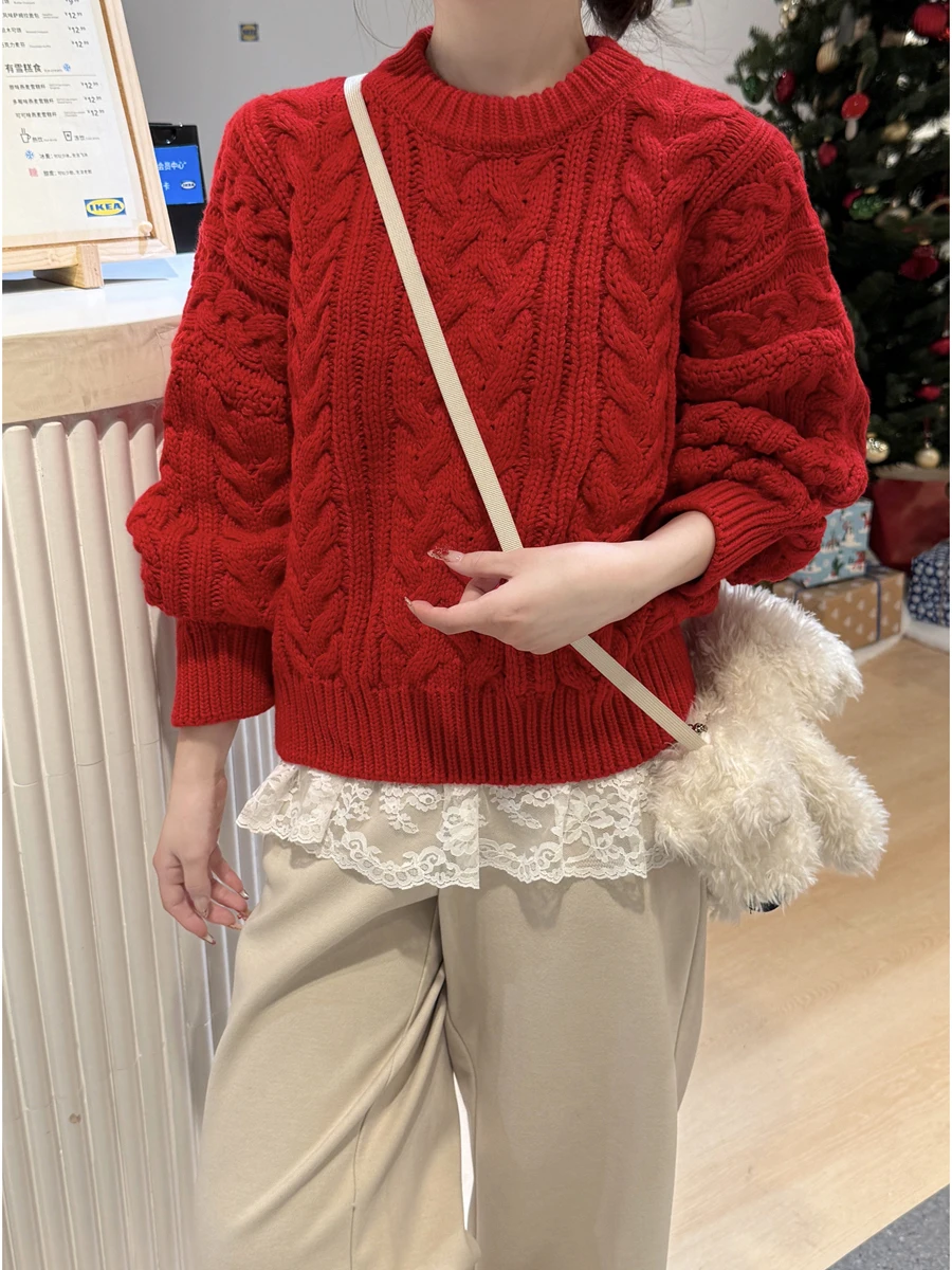 Новый зимний повседневный шикарный женский вязаный свитер, круглый длинный све с кисточками, верхняя многослойная одежда, модная одежда
Новый зимний повседневный шикарный женский вязаный свитер, круглый длинный све с кисточками, верхняя многослойная одежда, модная одежда