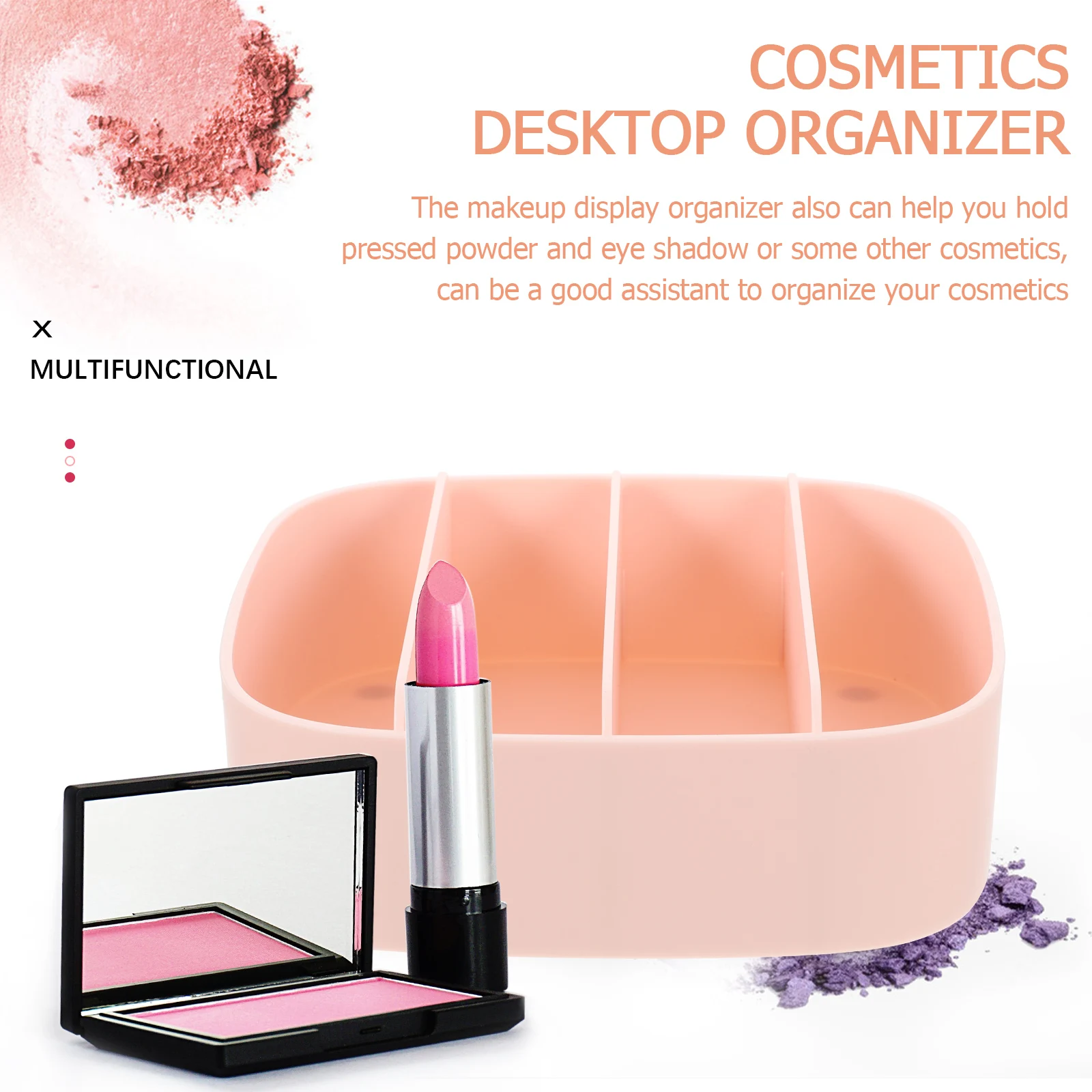 Pink Eye Shadow Storage Box Desktop Organizer for Makeup Eyeshadow Case Vanity Holder cosmetics organizer desktop
Pink Eye Shadow Storage Box Desktop Organizer for Makeup Eyeshadow Case Vanity Holder cosmetics organizer desktop