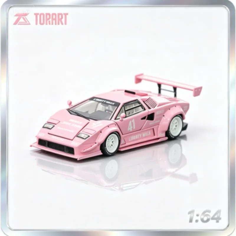 TORART 1:64 Модель Lamborghini в романтическом розовом цвете, литая из сплава, высококачественная статическая коллекционная модель для взрослых.
TORART 1:64 Модель Lamborghini в романтическом розовом цвете, литая из сплава, высококачественная статическая коллекционная модель для взрослых.