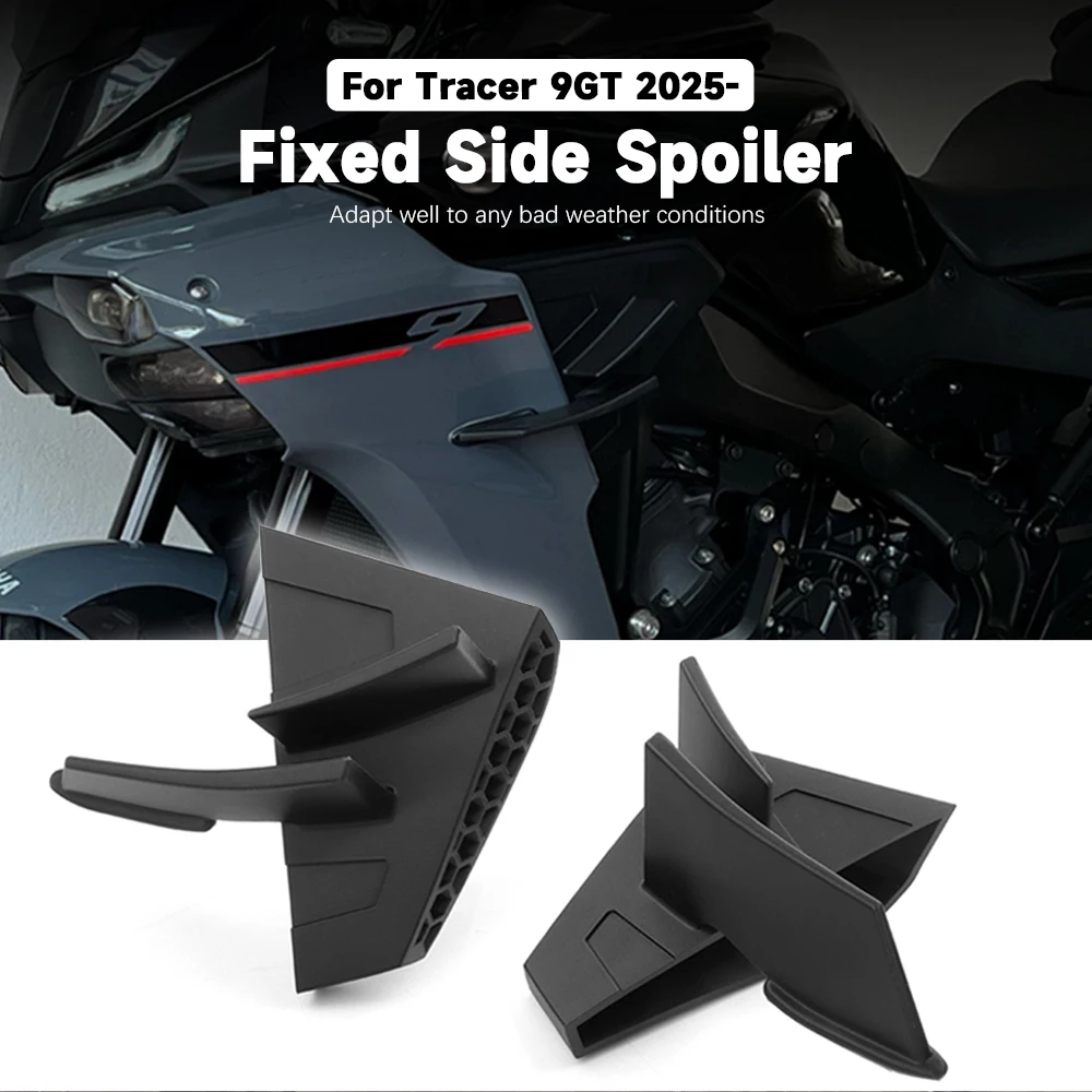 For YAMAHA Tracer 9GT 9GT+ Y-AMT 2025 2026 Motorcycle Side Winglet Front Spoiler Wing Fairing Fixed Wing Side Accessories
For YAMAHA Tracer 9GT 9GT+ Y-AMT 2025 2026 Motorcycle Side Winglet Front Spoiler Wing Fairing Fixed Wing Side Accessories