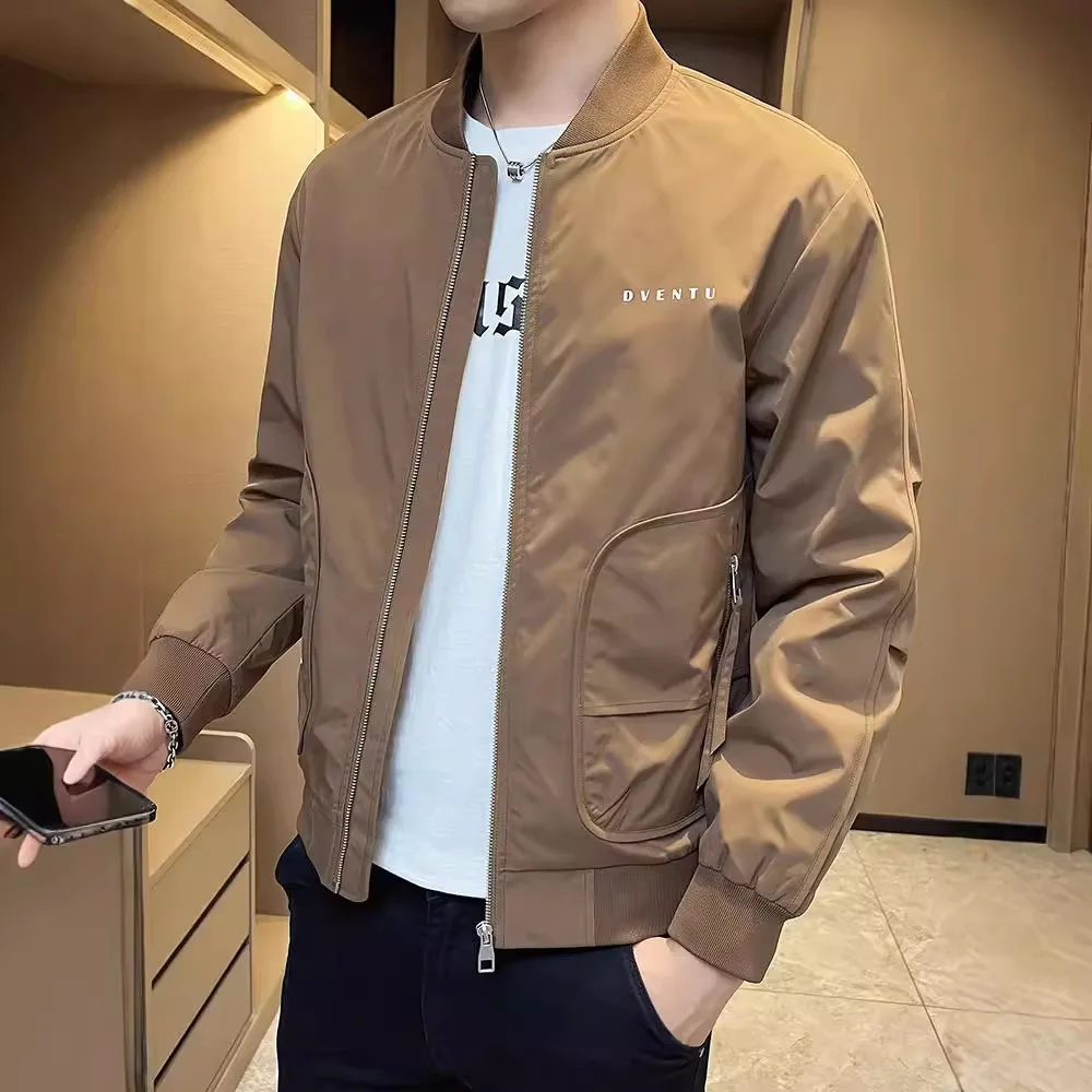 Jacket Men Baseball Collar Korean Style Slim Fit Lightweight Streetwear Fashion Casual Trendy Outerwear
Jacket Men Baseball Collar Korean Style Slim Fit Lightweight Streetwear Fashion Casual Trendy Outerwear