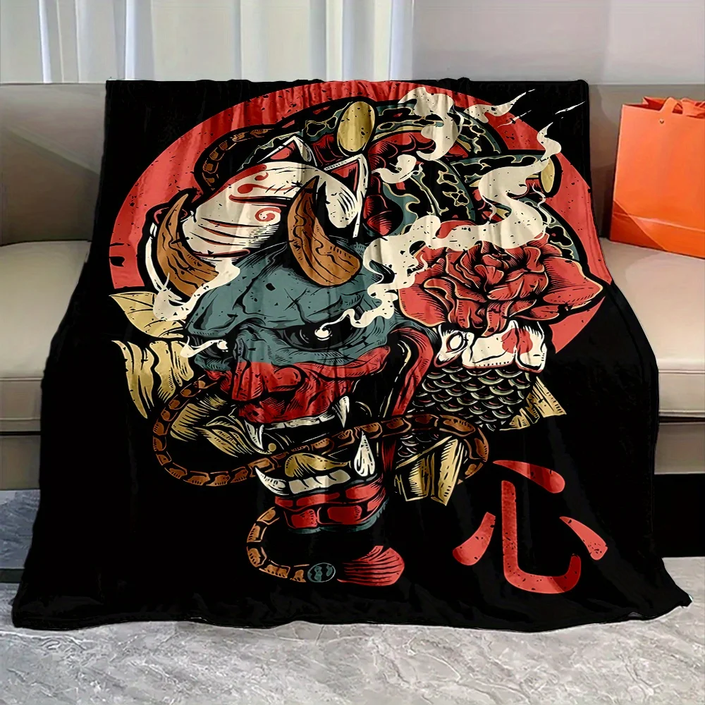 Cozy Japanese Demon Print Flannel Blanket – Soft All-Season Throw for Sofa Bed Office and Camping
Cozy Japanese Demon Print Flannel Blanket – Soft All-Season Throw for Sofa Bed Office and Camping