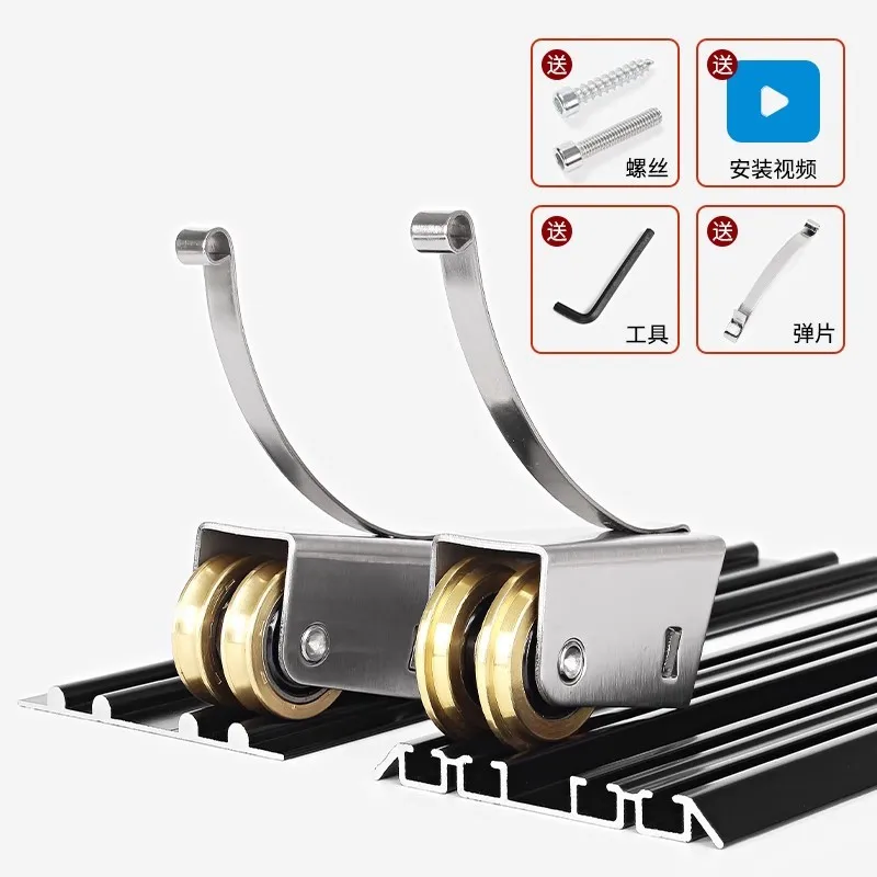 1PC Kitchen Sliding Door Pulley Track Brass Wheels Partition Door Wardrobe Sliding Door Window Track Roller Furniture Hardware
1PC Kitchen Sliding Door Pulley Track Brass Wheels Partition Door Wardrobe Sliding Door Window Track Roller Furniture Hardware