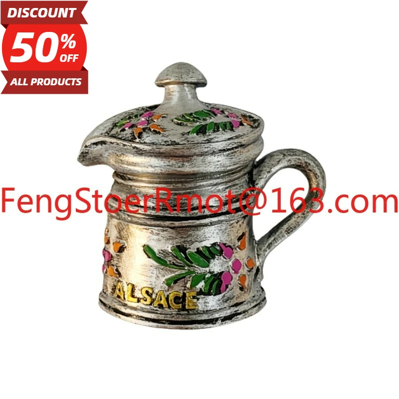 Travel three-dimensional classical kettle decoration magnetic refrigerator sticker
Travel three-dimensional classical kettle decoration magnetic refrigerator sticker
