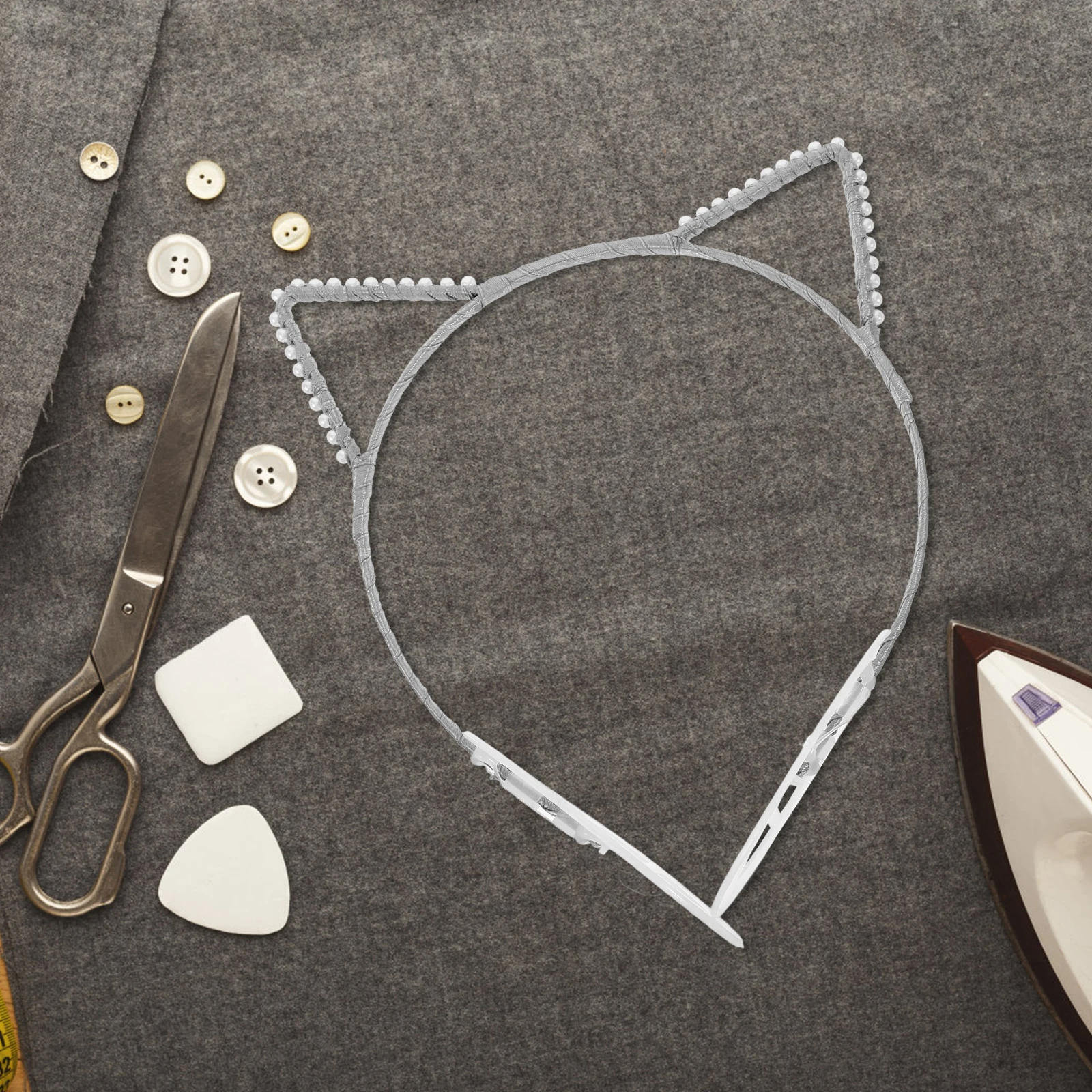 Cat Ear Warm Earmuff Base Frame Holder Replacement Parts Inner Rack DIY Accessories for Outdoor Use Earmuff Components 
Cat Ear Warm Earmuff Base Frame Holder Replacement Parts Inner Rack DIY Accessories for Outdoor Use Earmuff Components