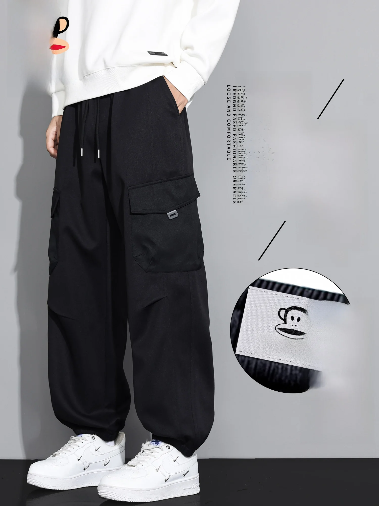 Мужские зимние утепленные брюки Paul Frank с флисовой подкладкой, новые свободные утепленные брюки с манжетами, прямые рабочие брюки
Мужские зимние утепленные брюки Paul Frank с флисовой подкладкой, новые свободные утепленные брюки с манжетами, прямые рабочие брюки