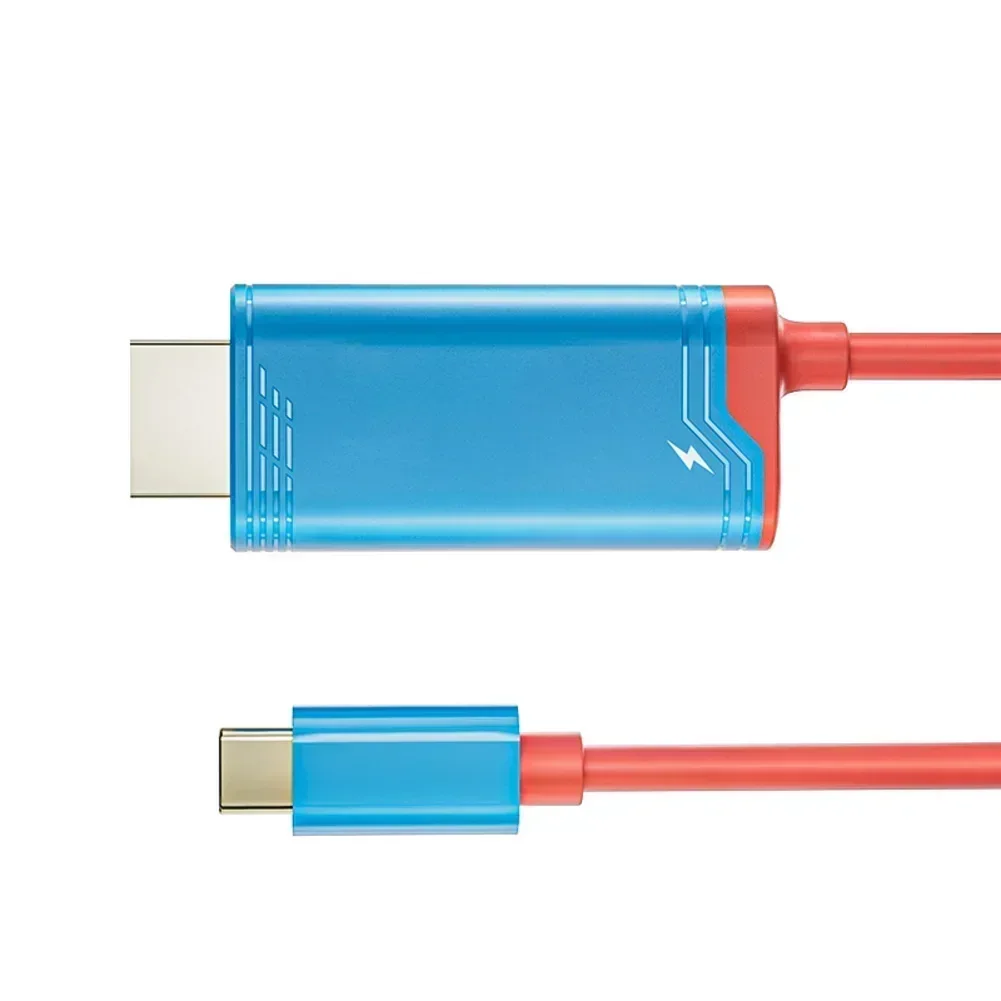 Кабель 4K USB C к HD для высокоскоростного телевизора и ноутбука Nintendo Switch2, совместимый с игровыми консолями и другими устройствами USB-C 2M
Кабель 4K USB C к HD для высокоскоростного телевизора и ноутбука Nintendo Switch2, совместимый с игровыми консолями и другими устройствами USB-C 2M