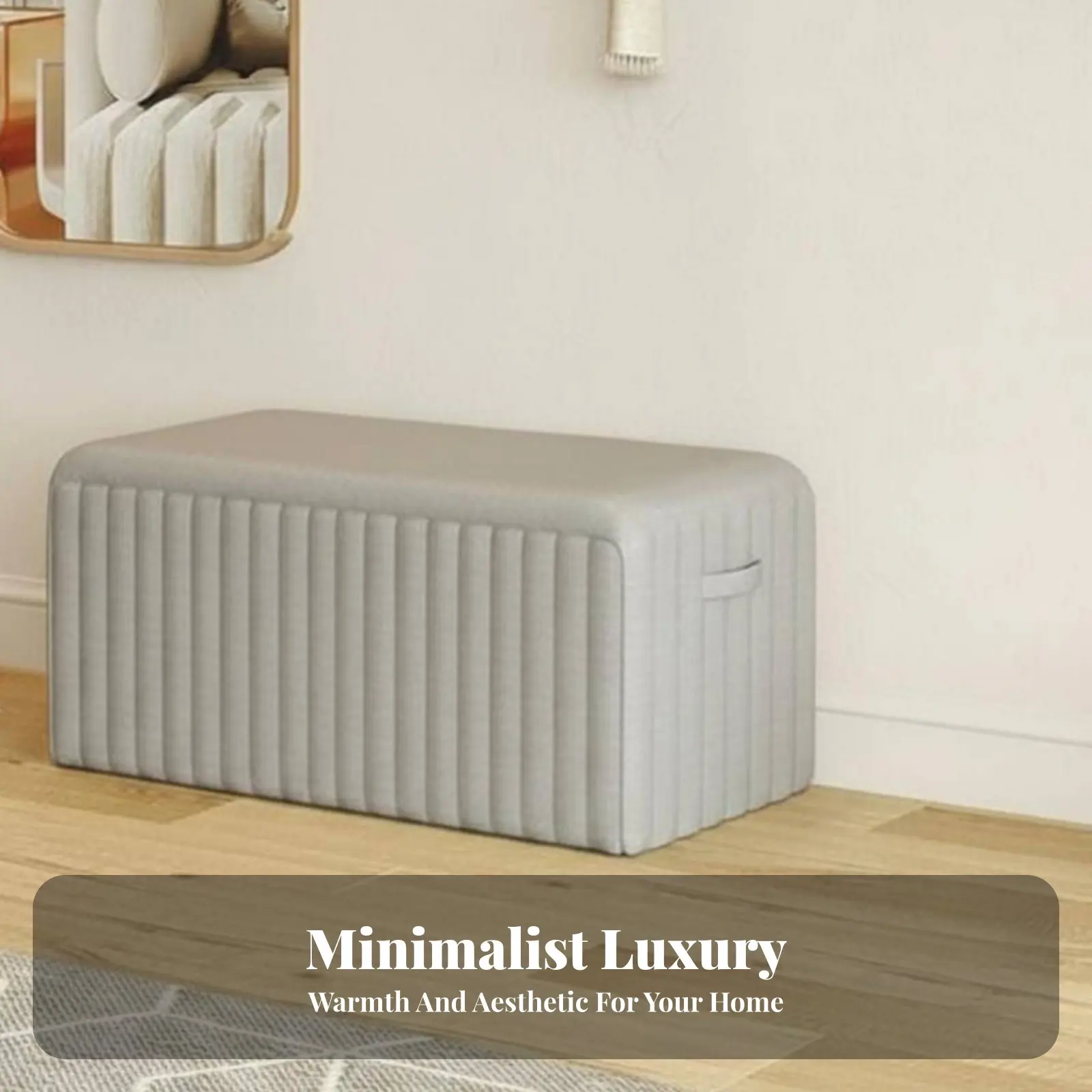 Pill-Shaped Ottoman Nordic Design Entryway Stool Light Luxury design dense foam Foam Filling for Families, Living Room, Bedroom
Pill-Shaped Ottoman Nordic Design Entryway Stool Light Luxury design dense foam Foam Filling for Families, Living Room, Bedroom
