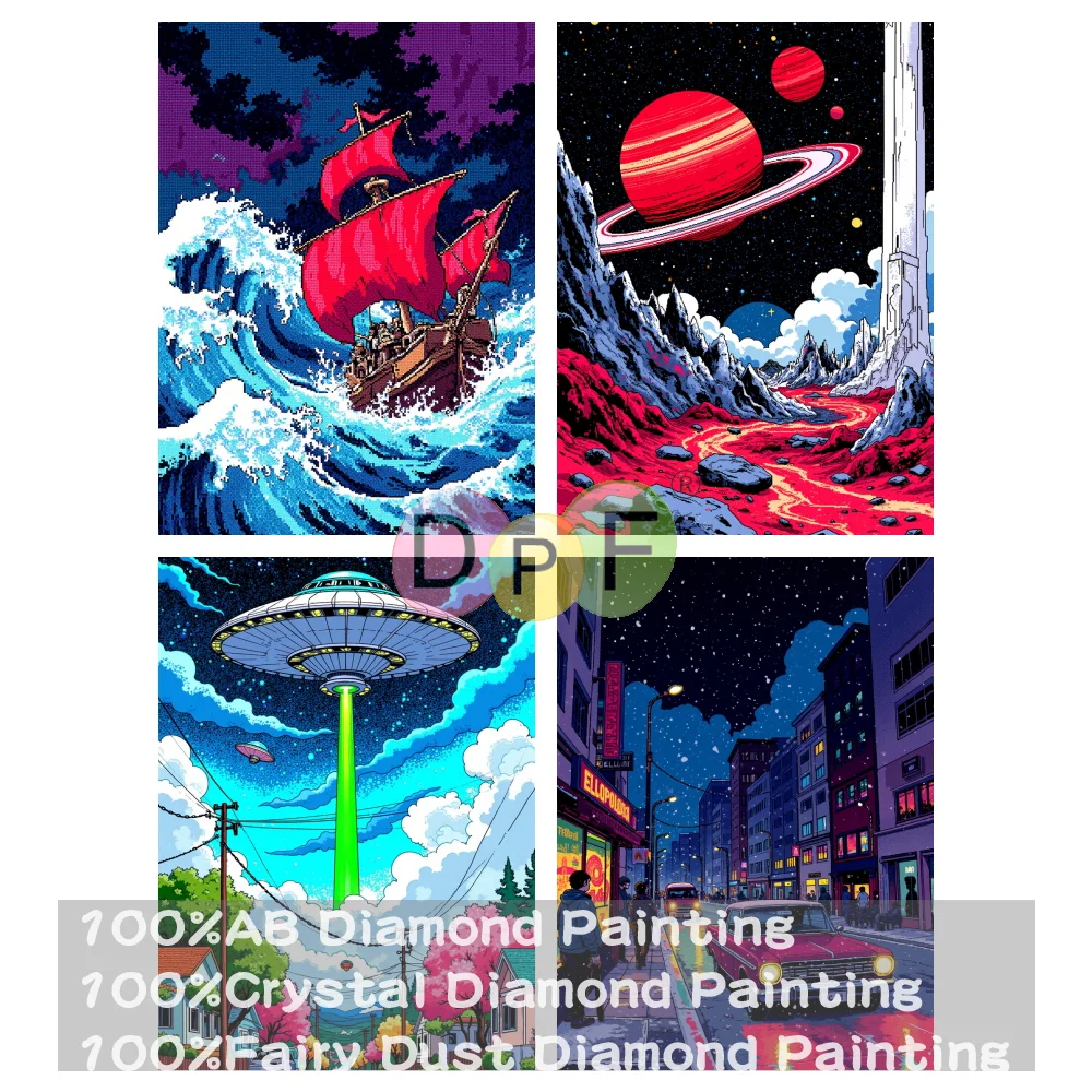 DPF 100% Full Fairy Dust Drill Crystal AB Diamond Painting Pixel Art Style Embroidery Art Home Decor Crafts Gift
DPF 100% Full Fairy Dust Drill Crystal AB Diamond Painting Pixel Art Style Embroidery Art Home Decor Crafts Gift