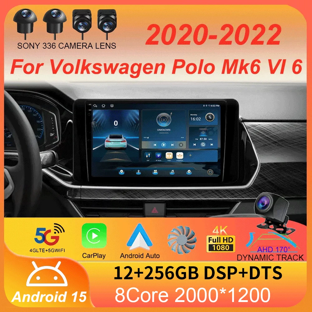 Android 15 For Volkswagen Polo Mk6 VI 6 2020 - 2022 Car Radio Multimedia Video Player Navigation GPS No 2din 2 din dvd
Android 15 For Volkswagen Polo Mk6 VI 6 2020 - 2022 Car Radio Multimedia Video Player Navigation GPS No 2din 2 din dvd
