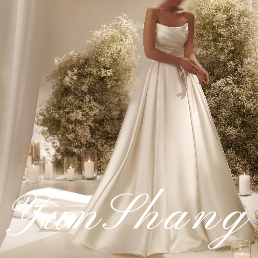 Yunshang Customized Off Shoulder Sleeveless Pleats Ruching Buttons Long Sleevs Court Train Forest Fairy Wedding Dress Boat Neck
Yunshang Customized Off Shoulder Sleeveless Pleats Ruching Buttons Long Sleevs Court Train Forest Fairy Wedding Dress Boat Neck