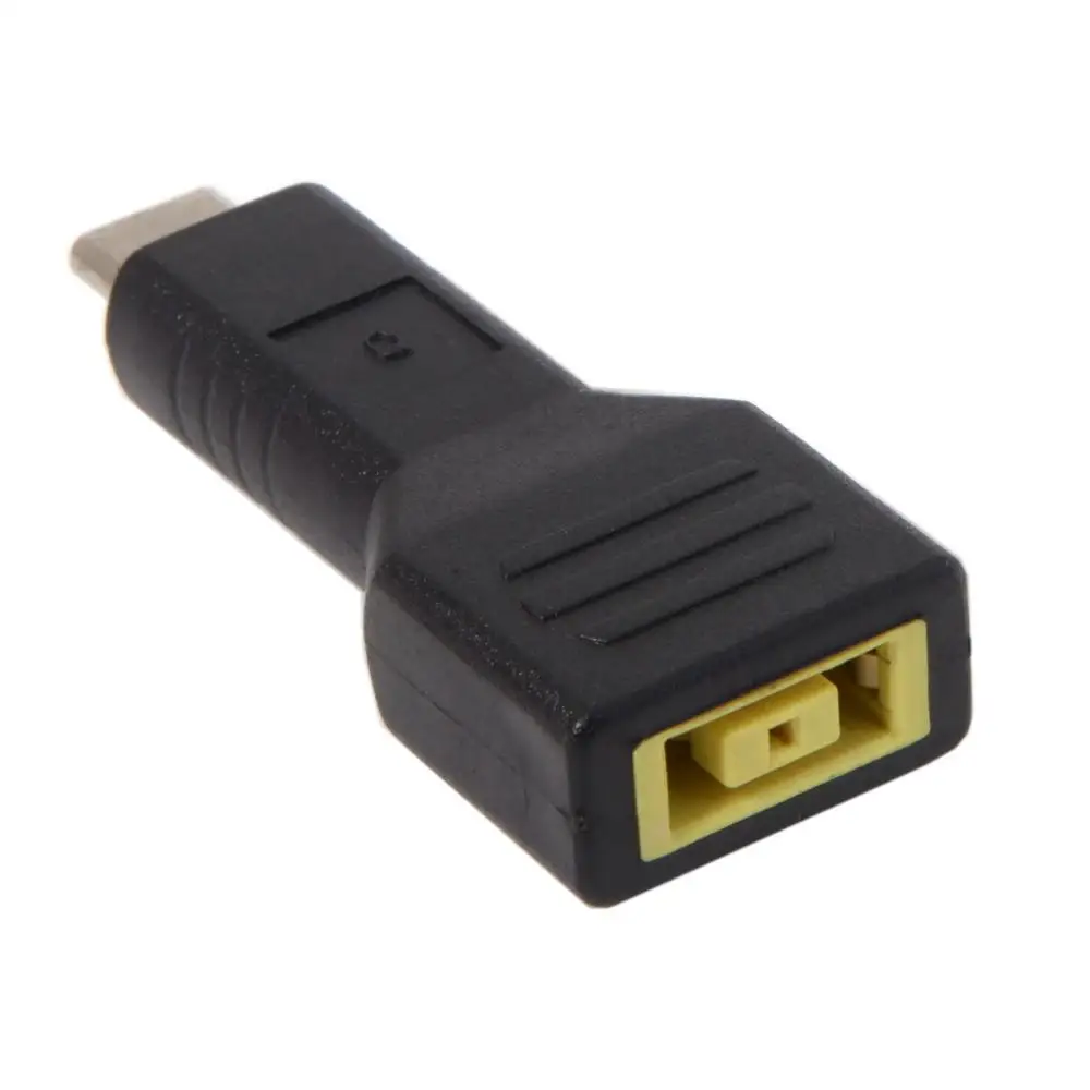 Rectangle Lenovo Jack Input to USB C Adapter charge for laptop Type-C Power Plug Charge Adapter for PC
Rectangle Lenovo Jack Input to USB C Adapter charge for laptop Type-C Power Plug Charge Adapter for PC