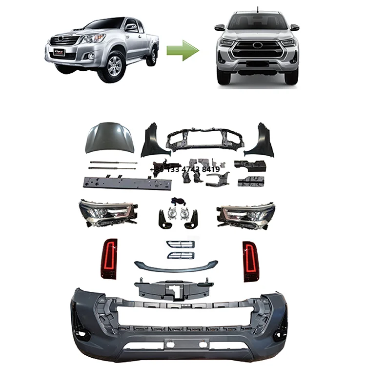 05-14 latest full set of car front bumper facelift wide conversion body kit upgraded to 21 black sports-1 set
05-14 latest full set of car front bumper facelift wide conversion body kit upgraded to 21 black sports-1 set