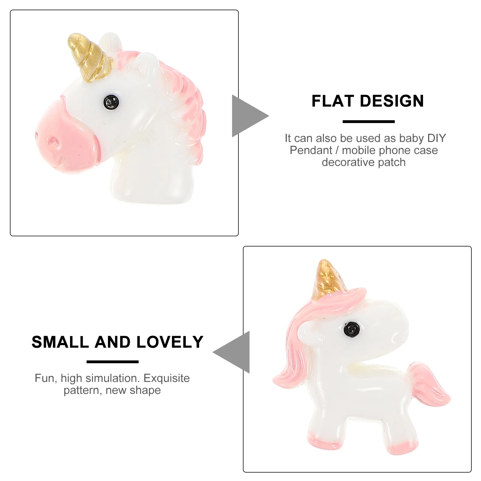 20Pcs Unicorn Resin Charms Cartoon Slices DIY Crafts Accessories Scrapbooking Jewelry Phone Case Making Unicorn Charm
20Pcs Unicorn Resin Charms Cartoon Slices DIY Crafts Accessories Scrapbooking Jewelry Phone Case Making Unicorn Charm