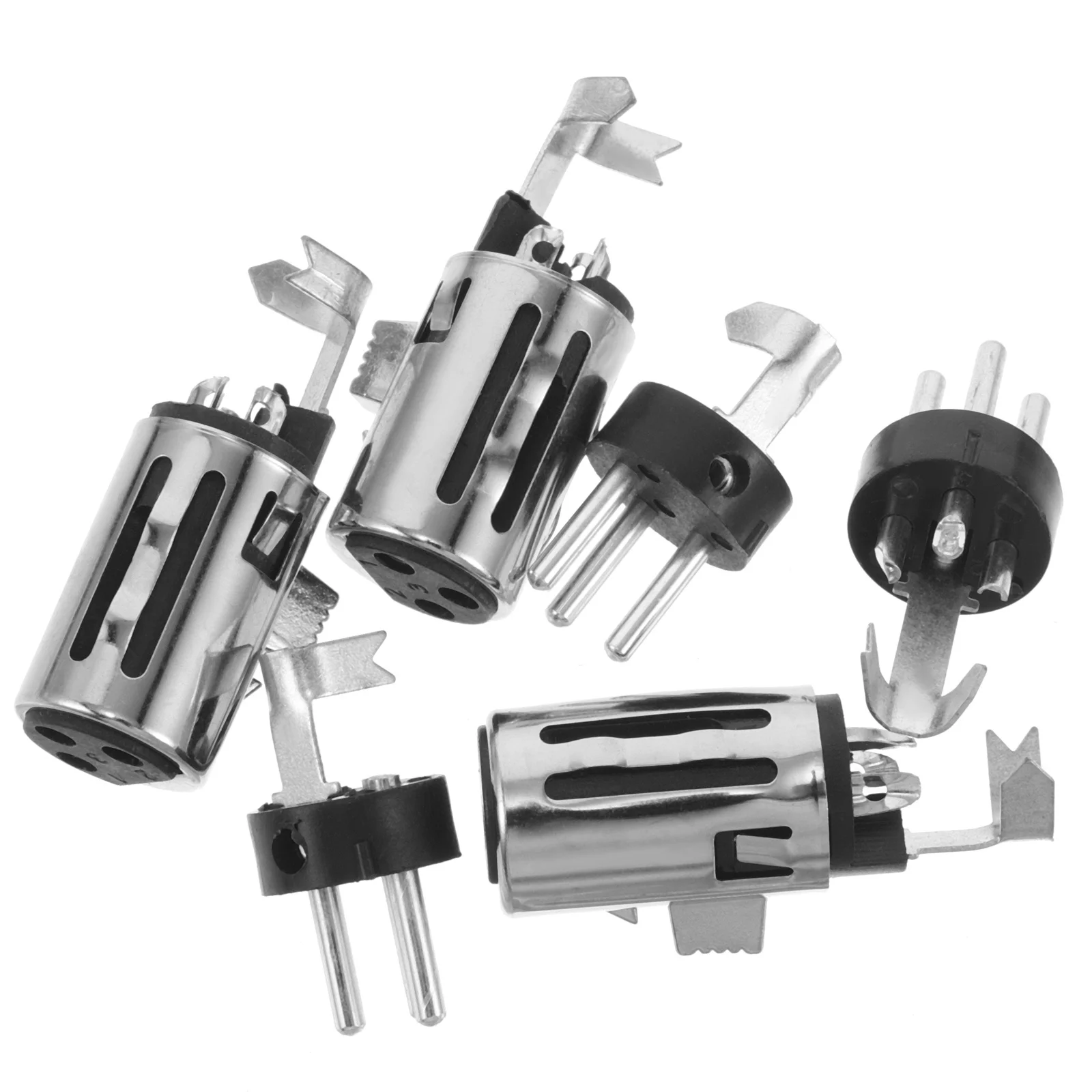 6Pcs Xlr Adapter 3 Pin Microphone Connector Stable Signal Transmission for Ktv Recording Studios Mixers Amplifiers
6Pcs Xlr Adapter 3 Pin Microphone Connector Stable Signal Transmission for Ktv Recording Studios Mixers Amplifiers