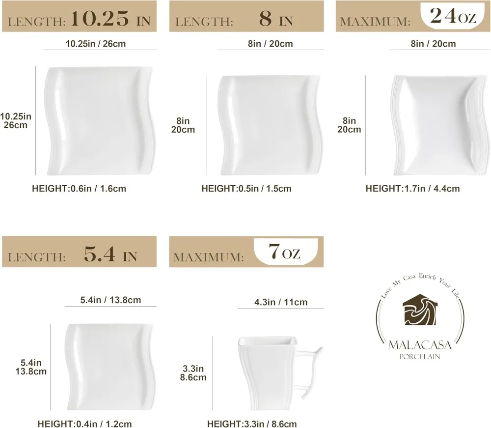 Набор квадратной фарфоровой посуды из 30 предметов на 6 человек, тарелки цвета слоновой кости, миски для микроволновой печи, можно мыть в посудомоечной машине
Набор квадратной фарфоровой посуды из 30 предметов на 6 человек, тарелки цвета слоновой кости, миски для микроволновой печи, можно мыть в посудомоечной машине