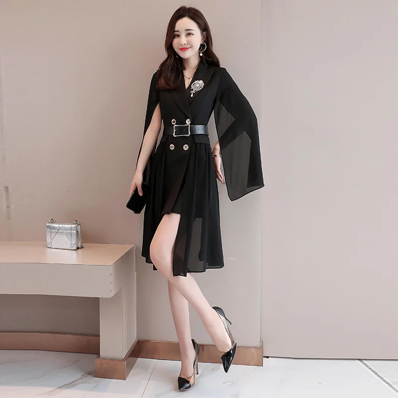 Top Fashion Women's Blazer Coat Spring Double Breasted Jacket Suit Elegant Ladies Blazer Outwear with Belt
Top Fashion Women's Blazer Coat Spring Double Breasted Jacket Suit Elegant Ladies Blazer Outwear with Belt