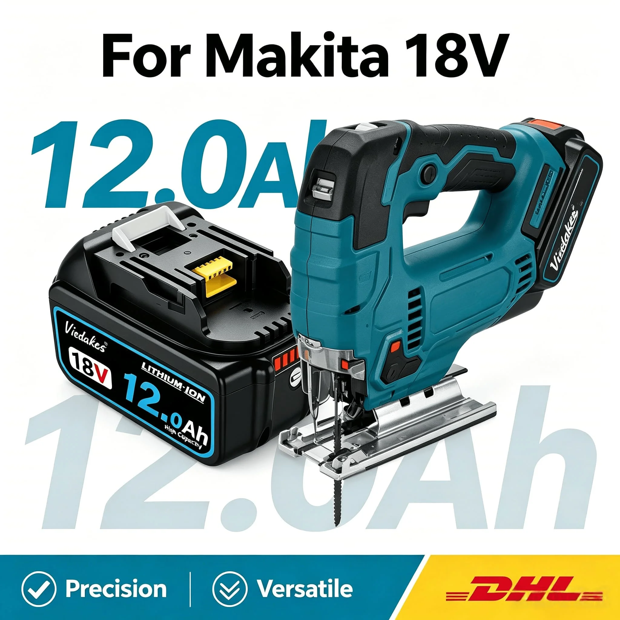 For Makita 18V Battery ⚡️10Ah BL1815 BL1840 BL1850B Electric Power Storage Battery Pack аккумулятор макита 18в
For Makita 18V Battery ⚡️10Ah BL1815 BL1840 BL1850B Electric Power Storage Battery Pack аккумулятор макита 18в