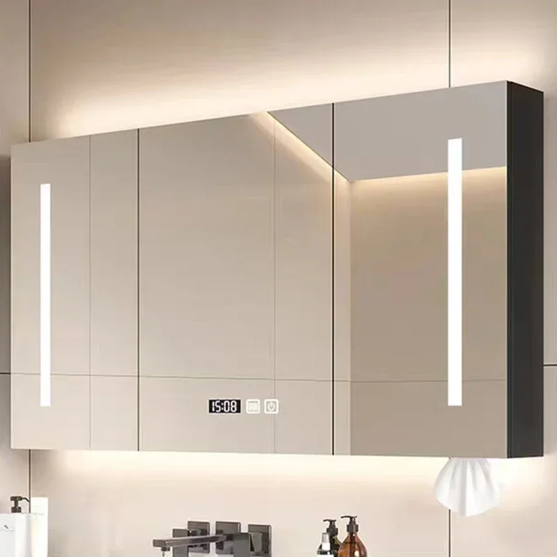 Nordic Intelligent Bathroom Cabinets Multifunctional Touch Bathroom Cabinets Defogging Home Furniture Compartiment HBMC
Nordic Intelligent Bathroom Cabinets Multifunctional Touch Bathroom Cabinets Defogging Home Furniture Compartiment HBMC