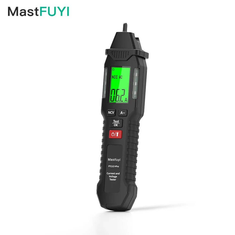 MASTFUYI NCV Voltage Tester Pen AC Current Detector No Wire Stripping Non-Contact Electrical Tester with LED Flashlight
MASTFUYI NCV Voltage Tester Pen AC Current Detector No Wire Stripping Non-Contact Electrical Tester with LED Flashlight