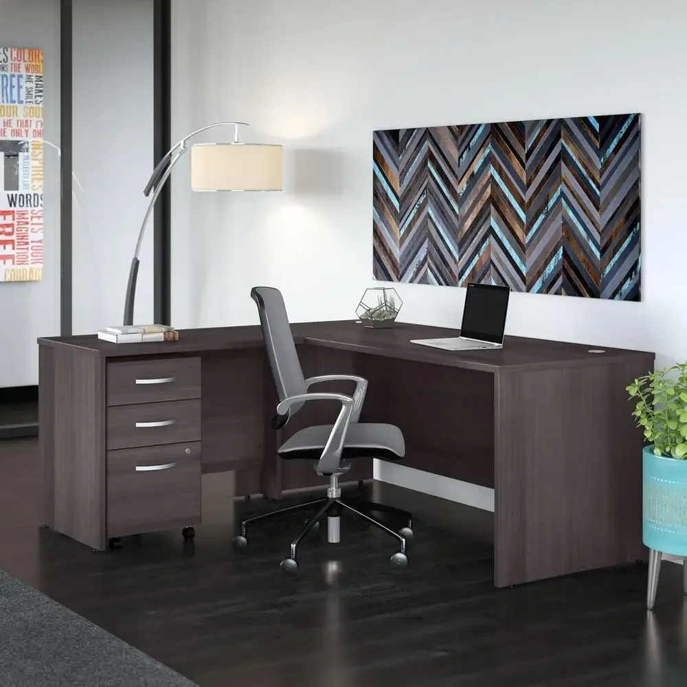 Special OfferBush Businurniture Studio C 72W X 30D L Shaped Desk With Mobile Ile Cabinet And 42W Return In Gray | Spacious Desk
Special OfferBush Businurniture Studio C 72W X 30D L Shaped Desk With Mobile Ile Cabinet And 42W Return In Gray | Spacious Desk