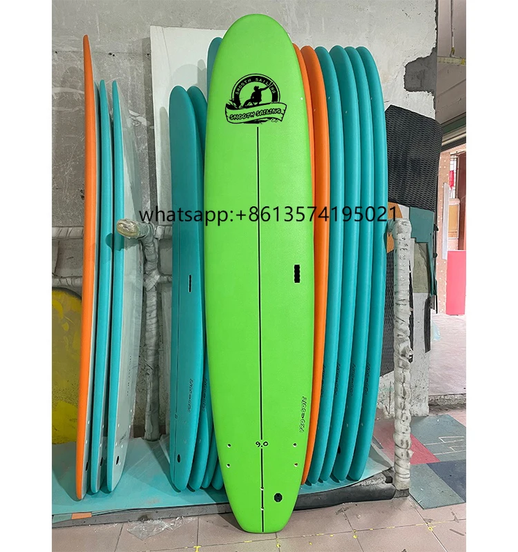 Hot Sale 9'0 Beginner Softboard Surfboards IXPE Foam Soft Top Surfboards for Surf School
Hot Sale 9'0 Beginner Softboard Surfboards IXPE Foam Soft Top Surfboards for Surf School